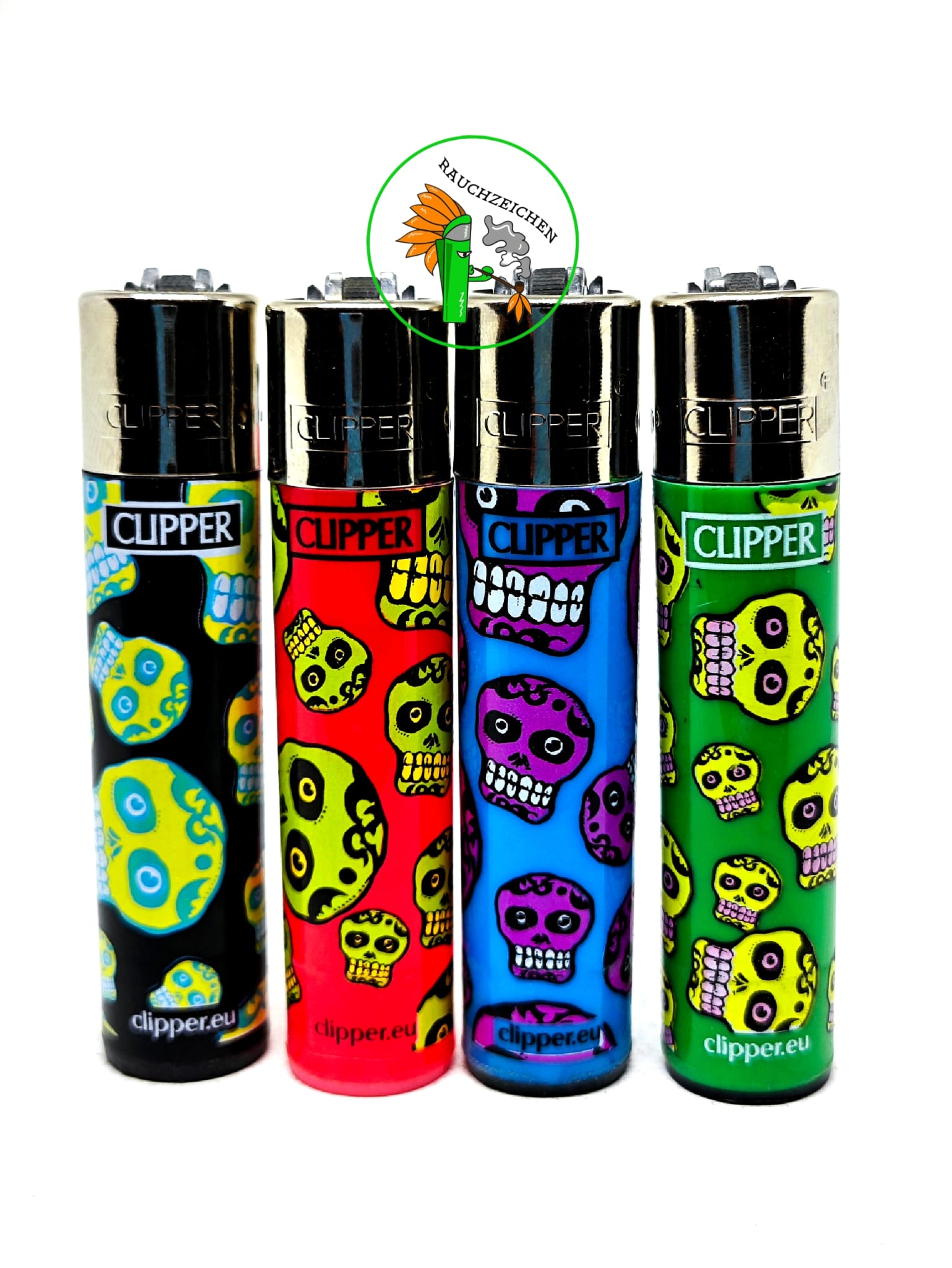 Clipper Serie Fluo Skulls