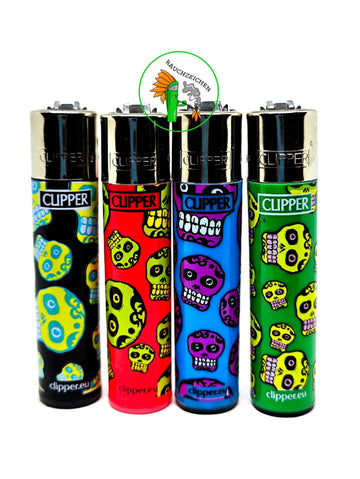 Clipper Serie Fluo Skulls