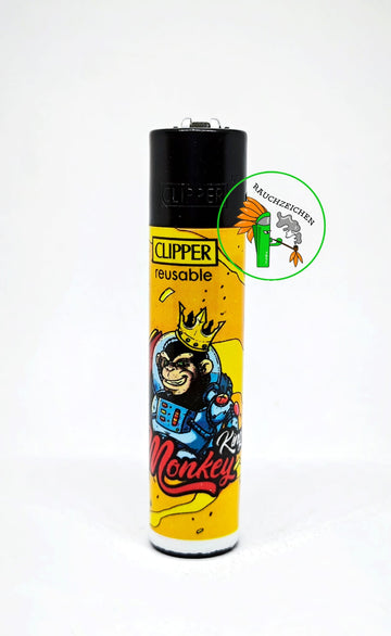 Clipper King Monkey Logo