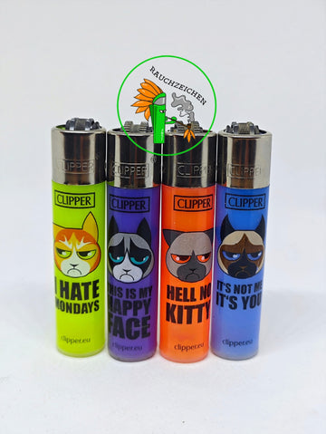 Clipper Serie Angry Cats