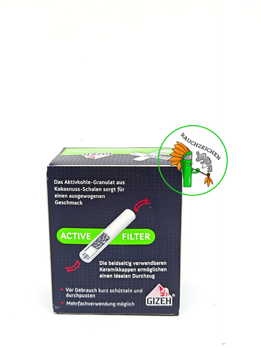 Gizeh Black Active Filter 6mm 34er Pack