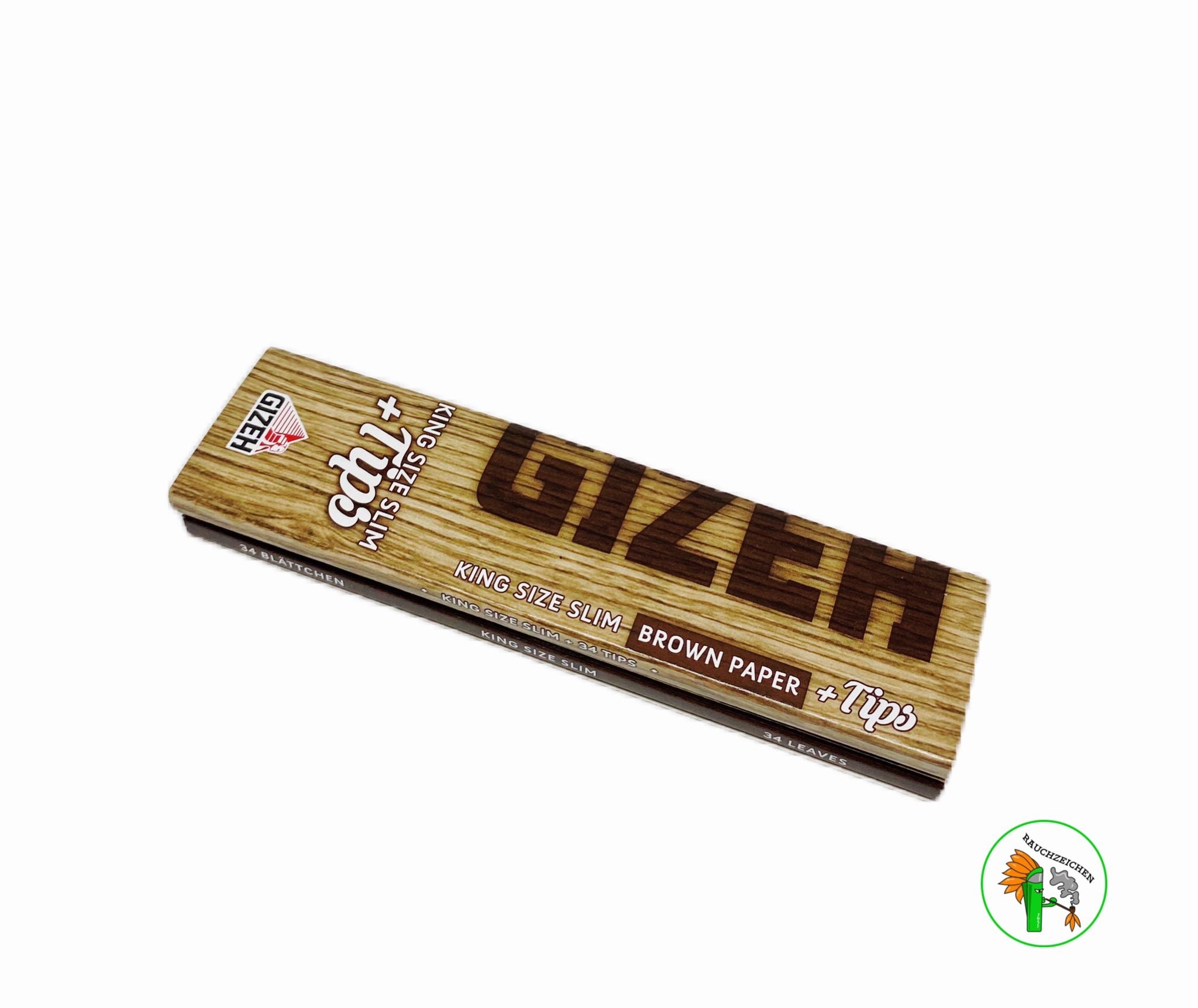Gizeh Braun King Size + Tips